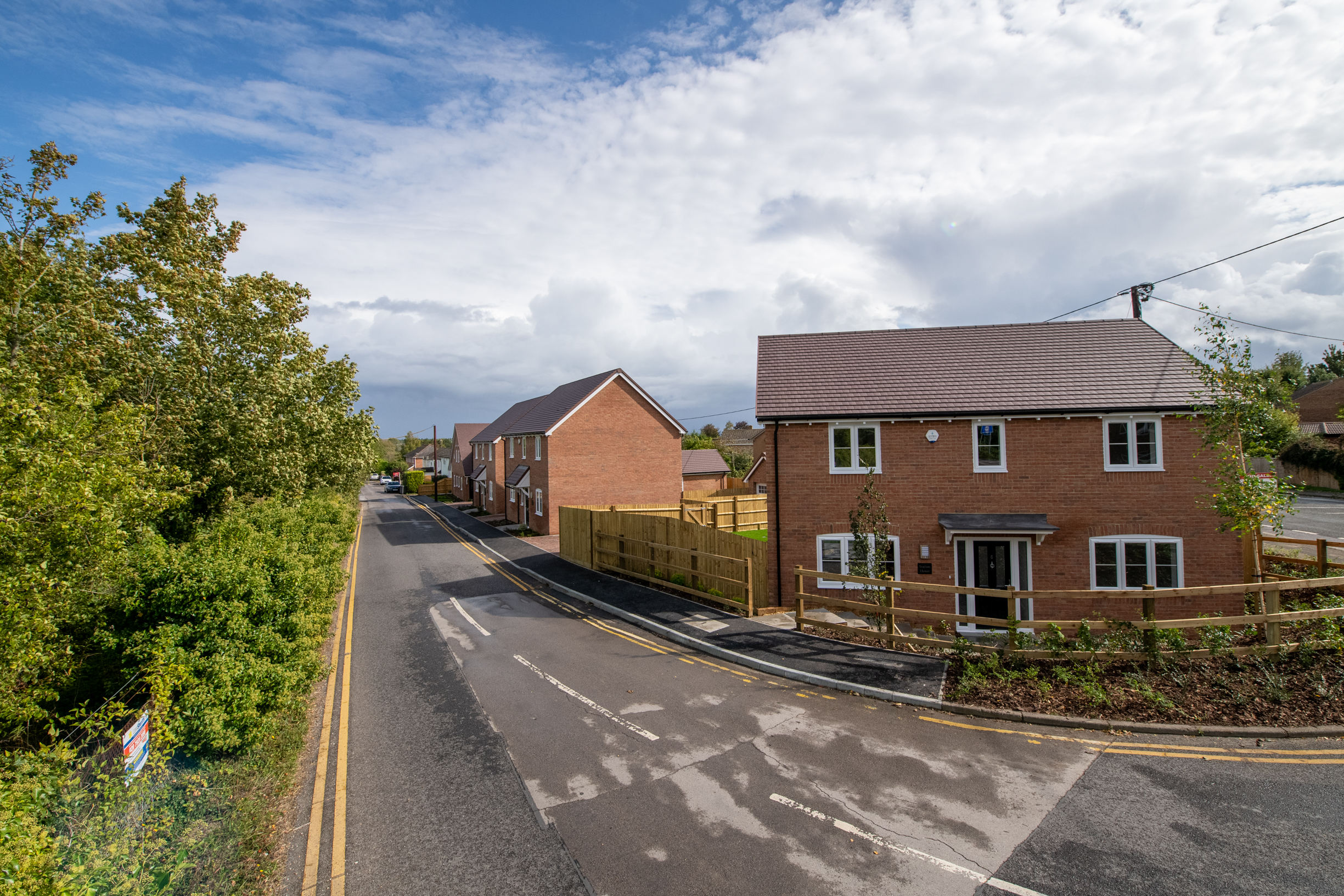 Only Two Homes remain at ‘The Shires’ in Grateley, Andover