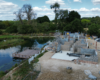 Construction Progresses at The Lake House