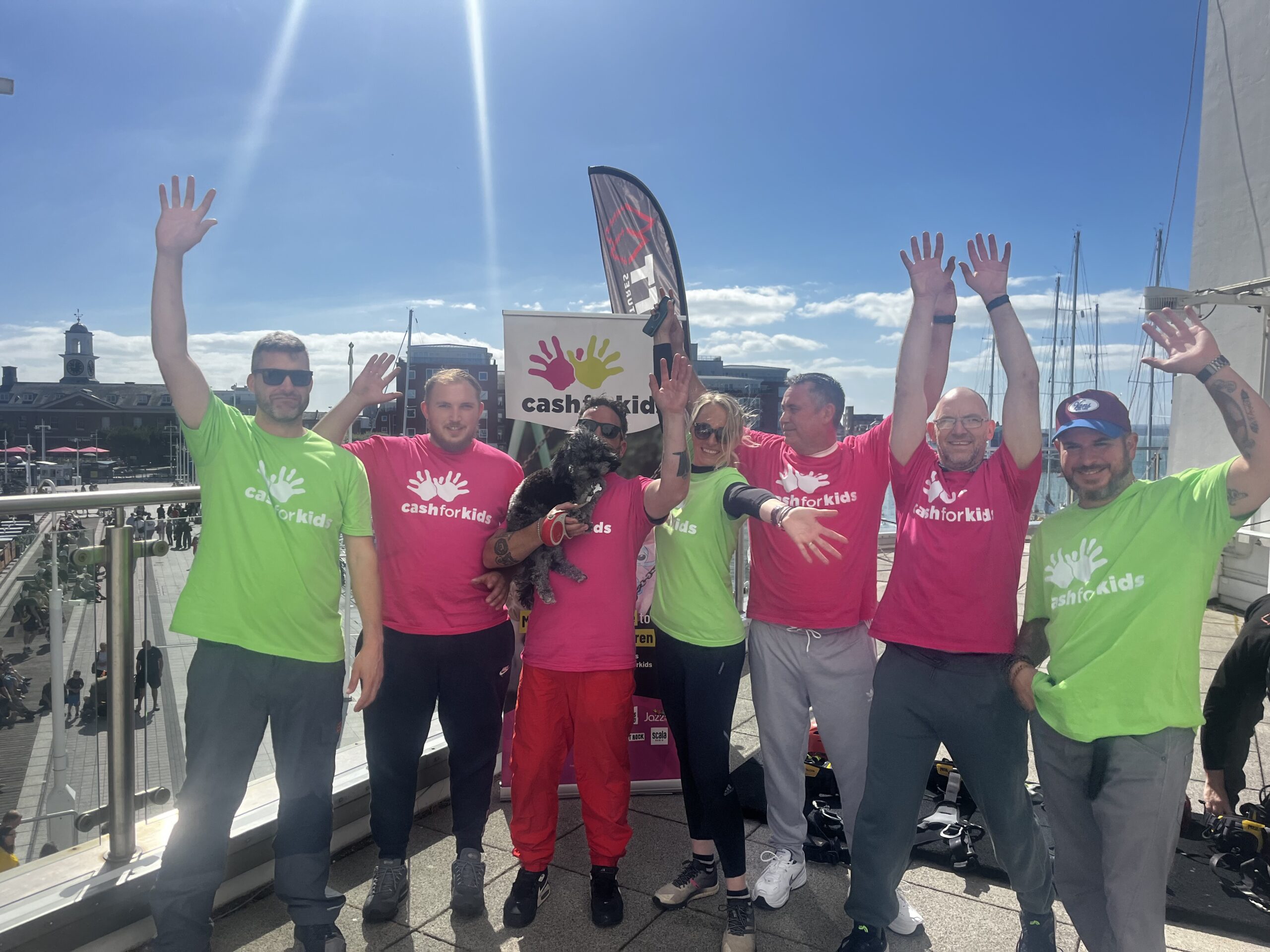 🧗‍♀️ They did it! £2,085 raised for Cash for Kids! 🎉